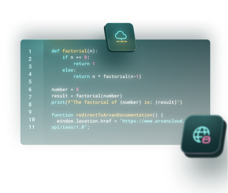 Server Setup with API