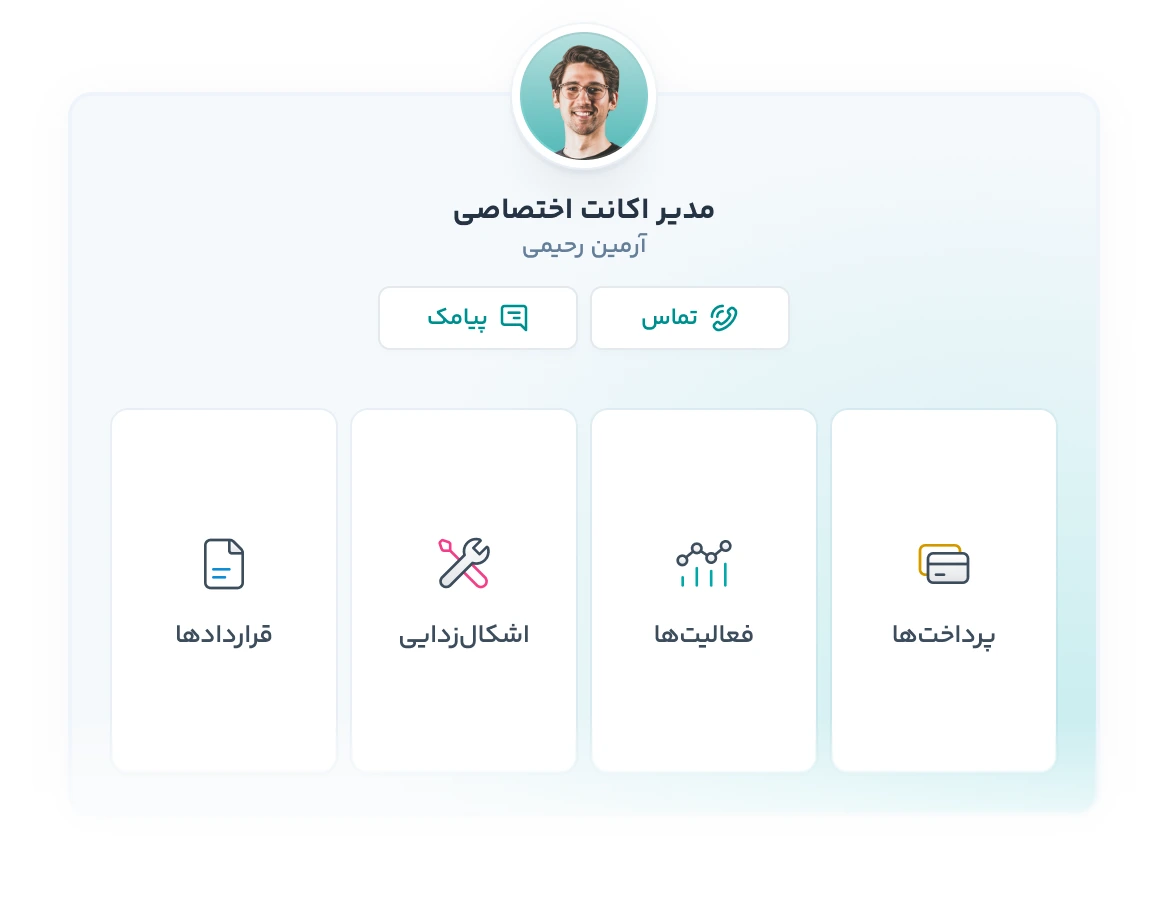پشتیبانی اختصاصی